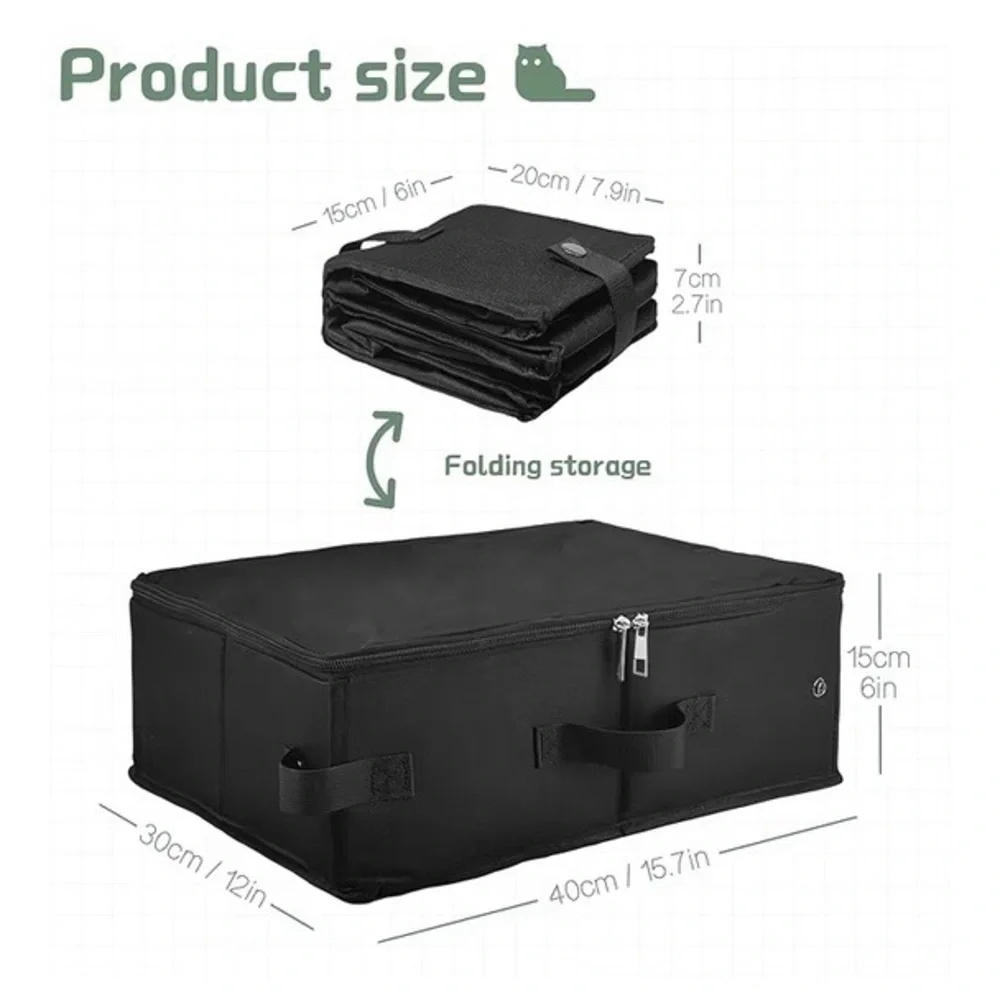 BROWN Portable Travel Litter Box for Cats with Pooper Scooper, Liners. NEW